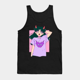 Cute Anime Demon Girl Tank Top